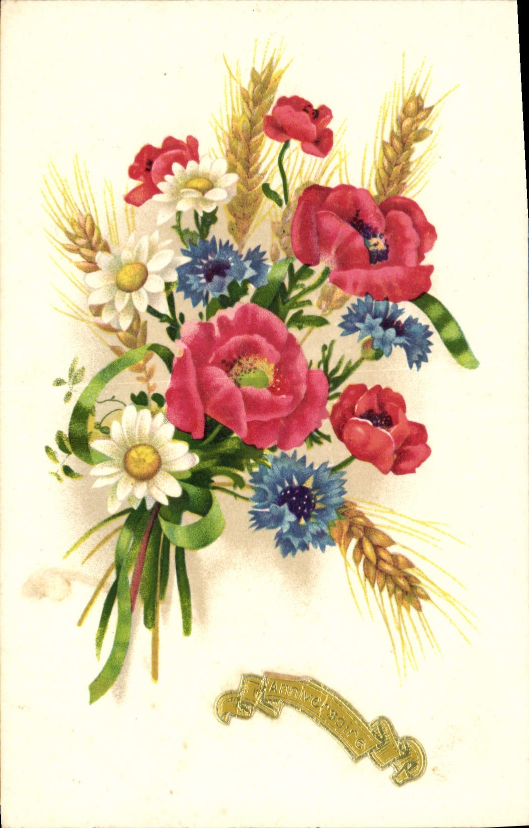 CPA Fantaisie Fleurs