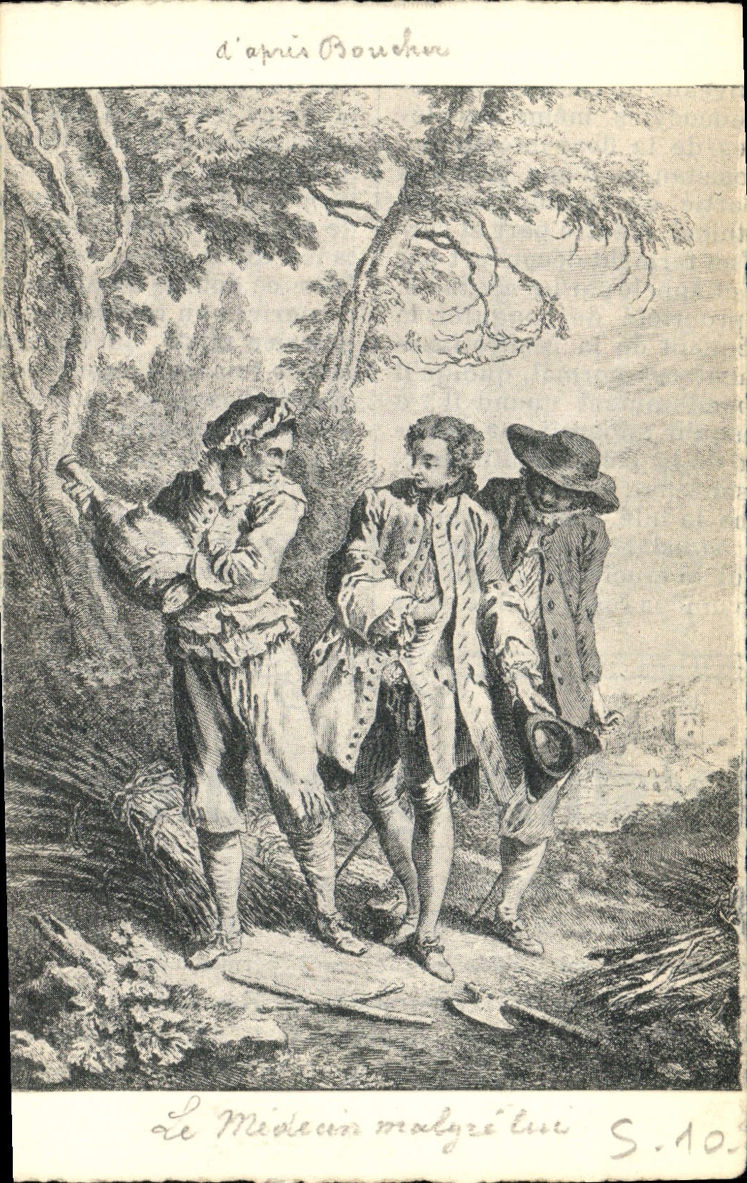 CPA Le medecin malgre lui