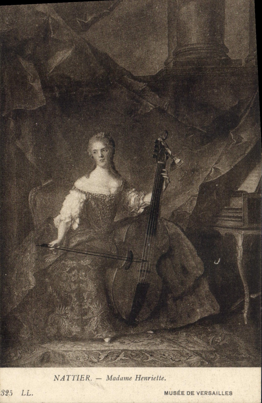 CPA Nattier Madame Henriette Musee de Versailles 