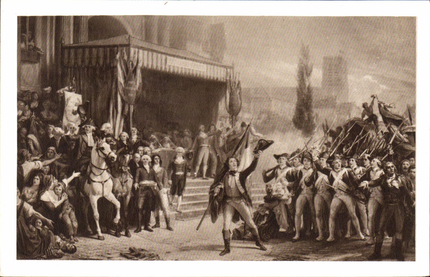 CPA Vinchon Les Enrolements Volontaires