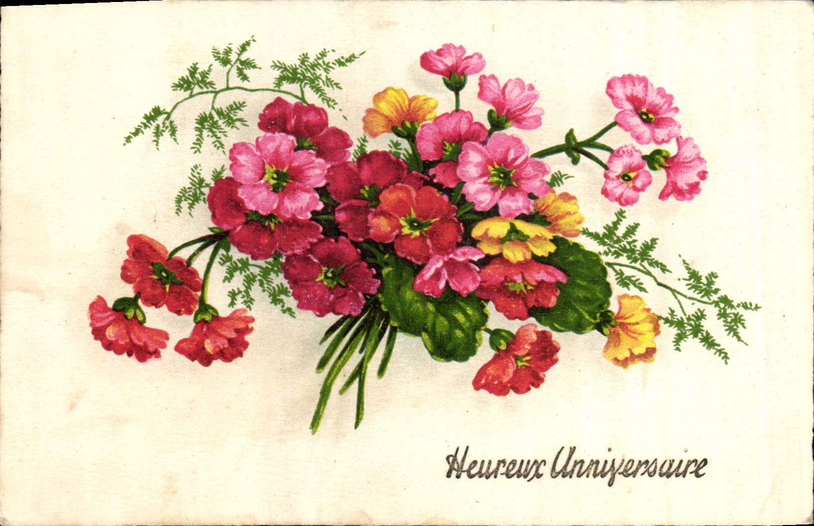 CPA Fantaisie Fleurs