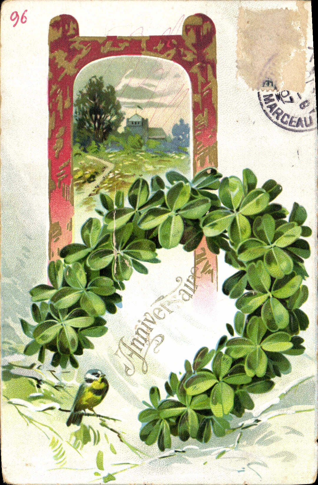 CPA Fantaisie Fleurs