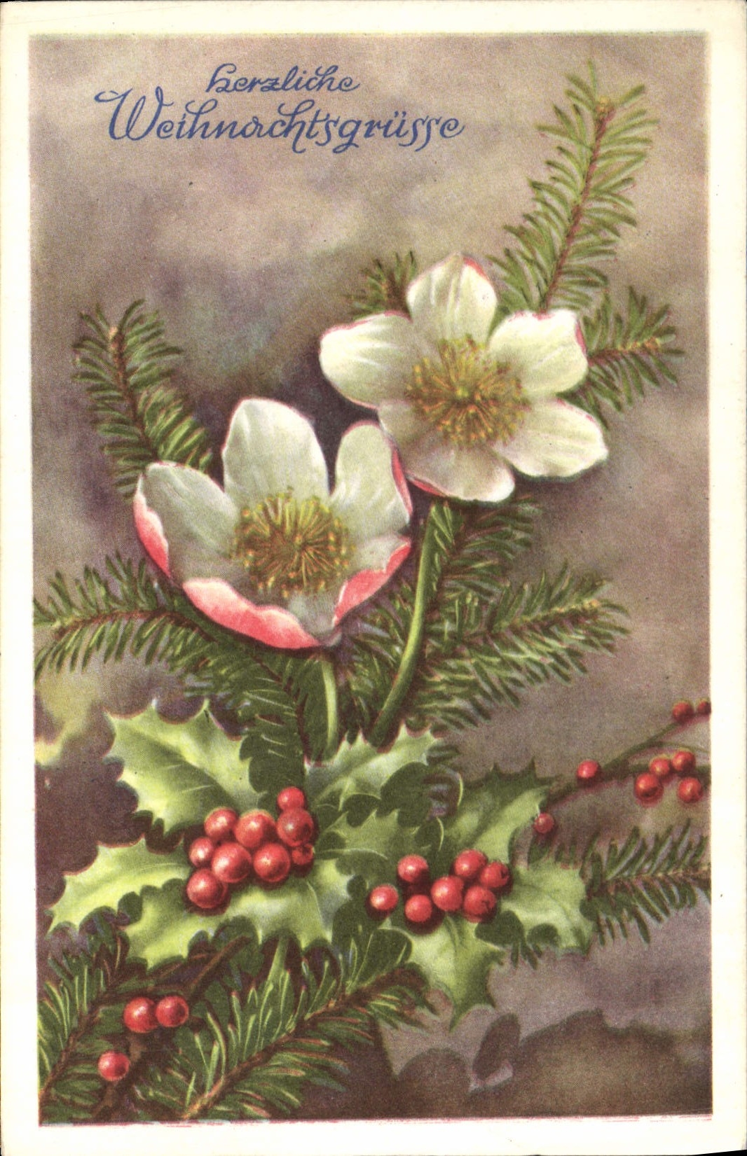 CPA Fantaisie Fleurs