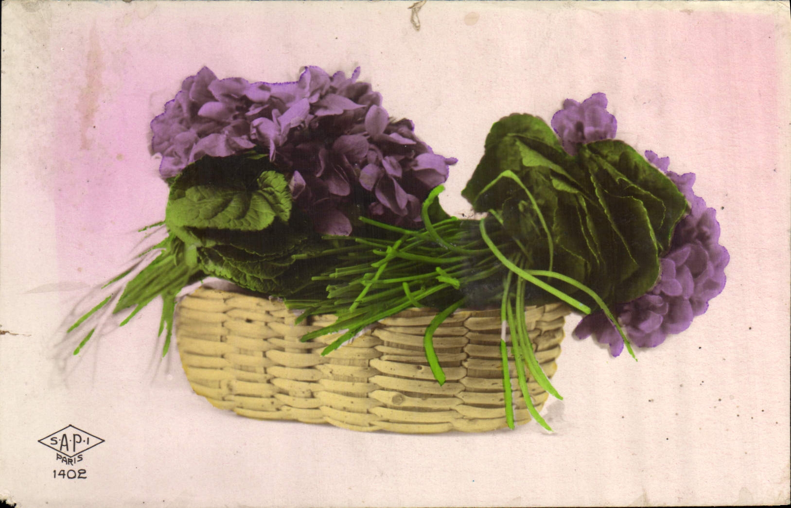 CPA Fantaisie Fleurs