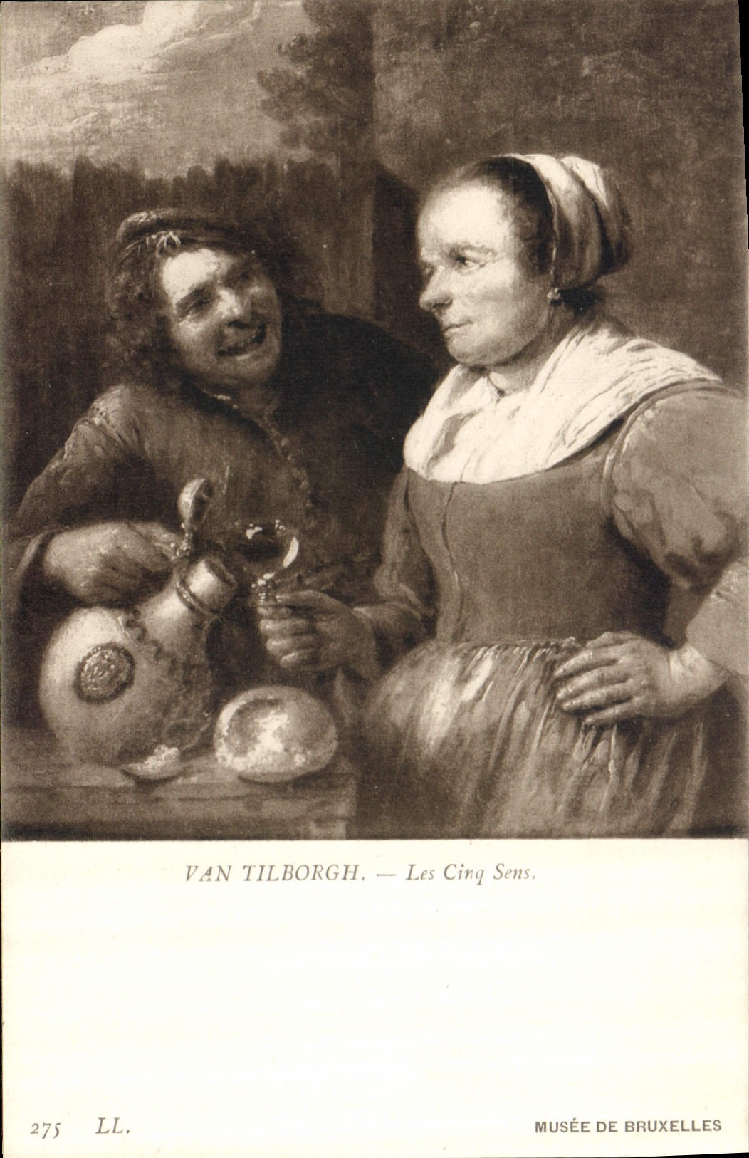 CPA Van Thilborgh Les Cirq Sens 