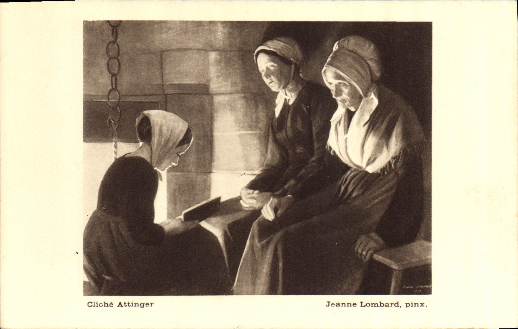 CPA Chiche Attinger Jeanne Lombard pinx 