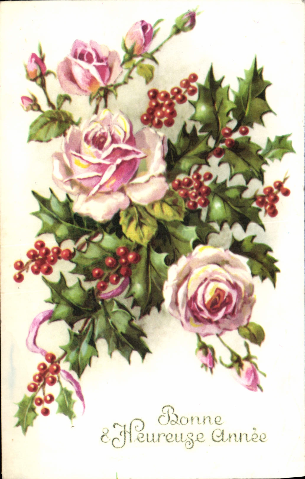 CPA Fantaisie Fleurs