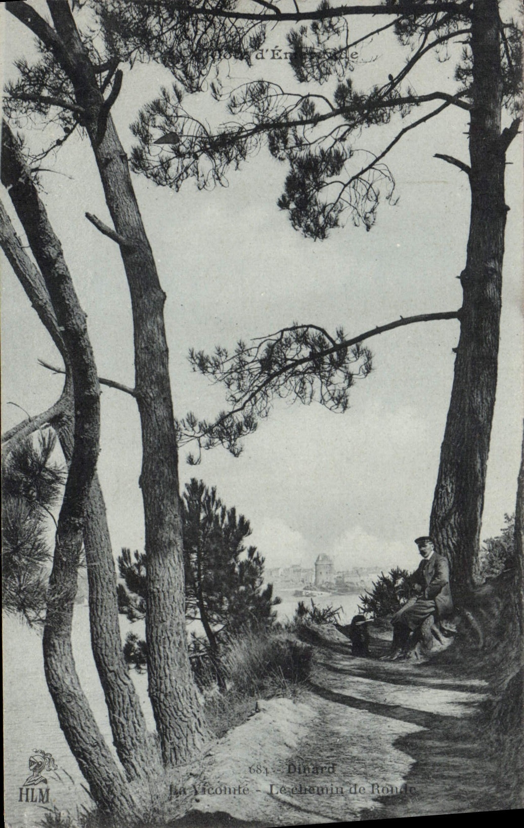 CPA Dinard La Vicomte Le Chaulin de Route