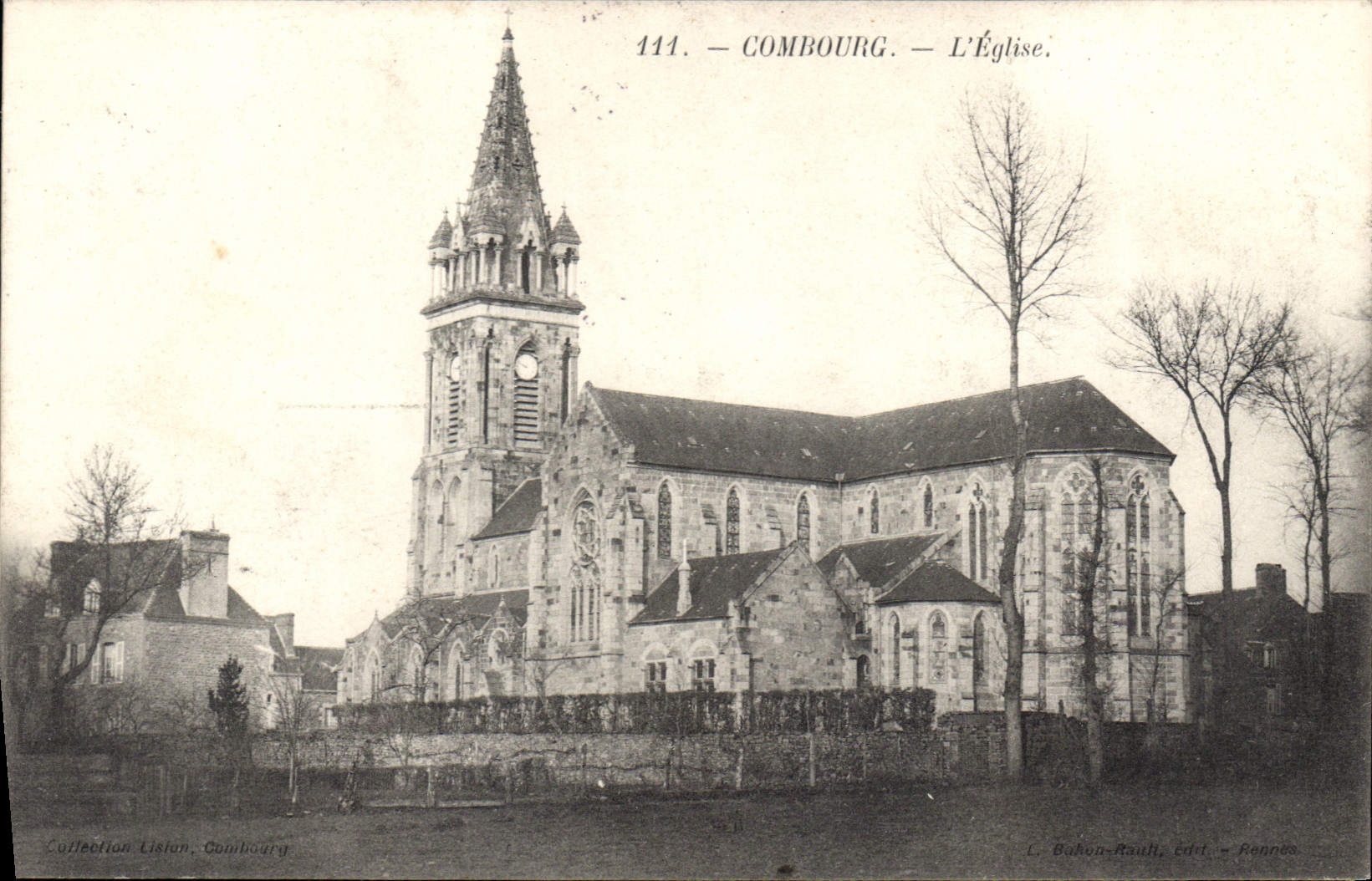 CPA Combourg l'Eglise 
