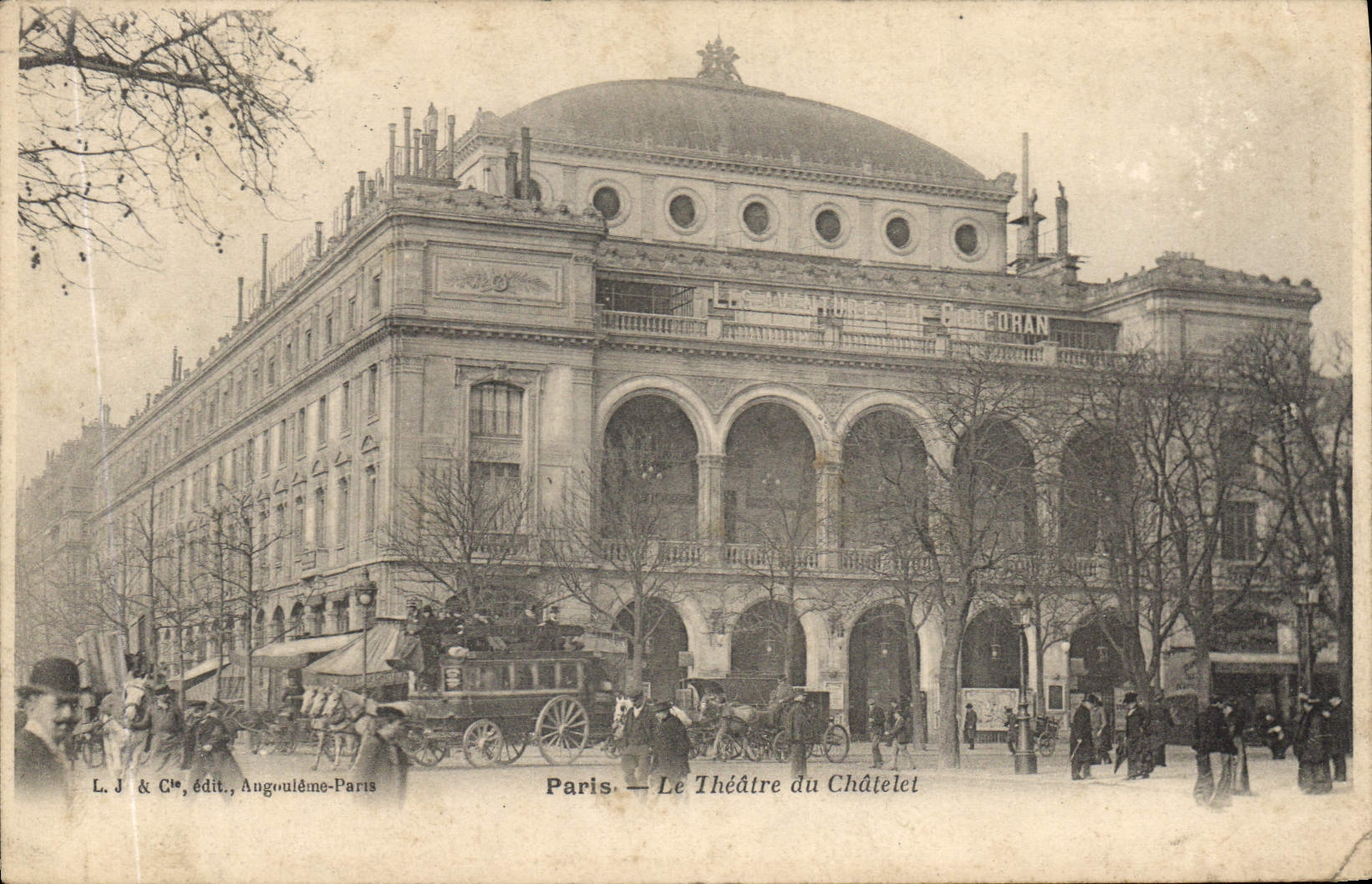 CPA Paris Le Theatre du Chatelet 