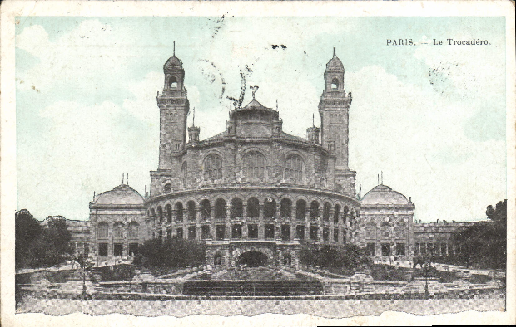 CPA Paris Le Trocadero 