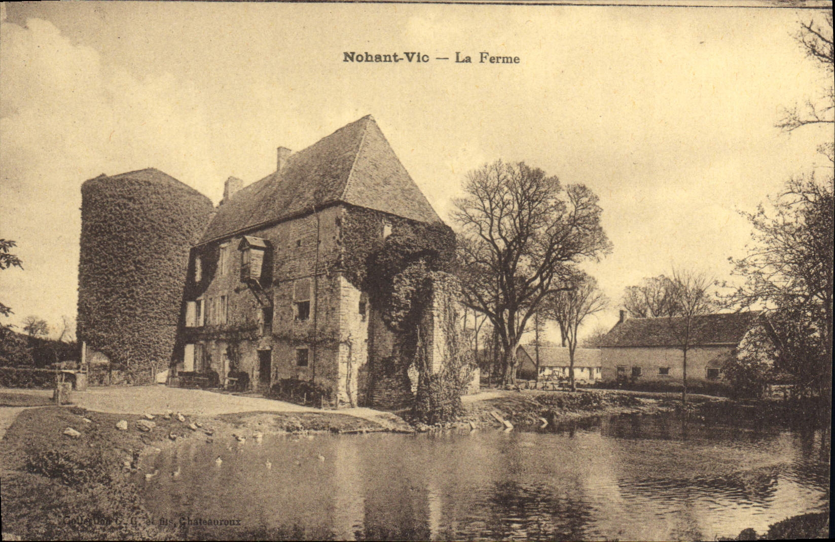 CPA Nohant Vic La Ferme 