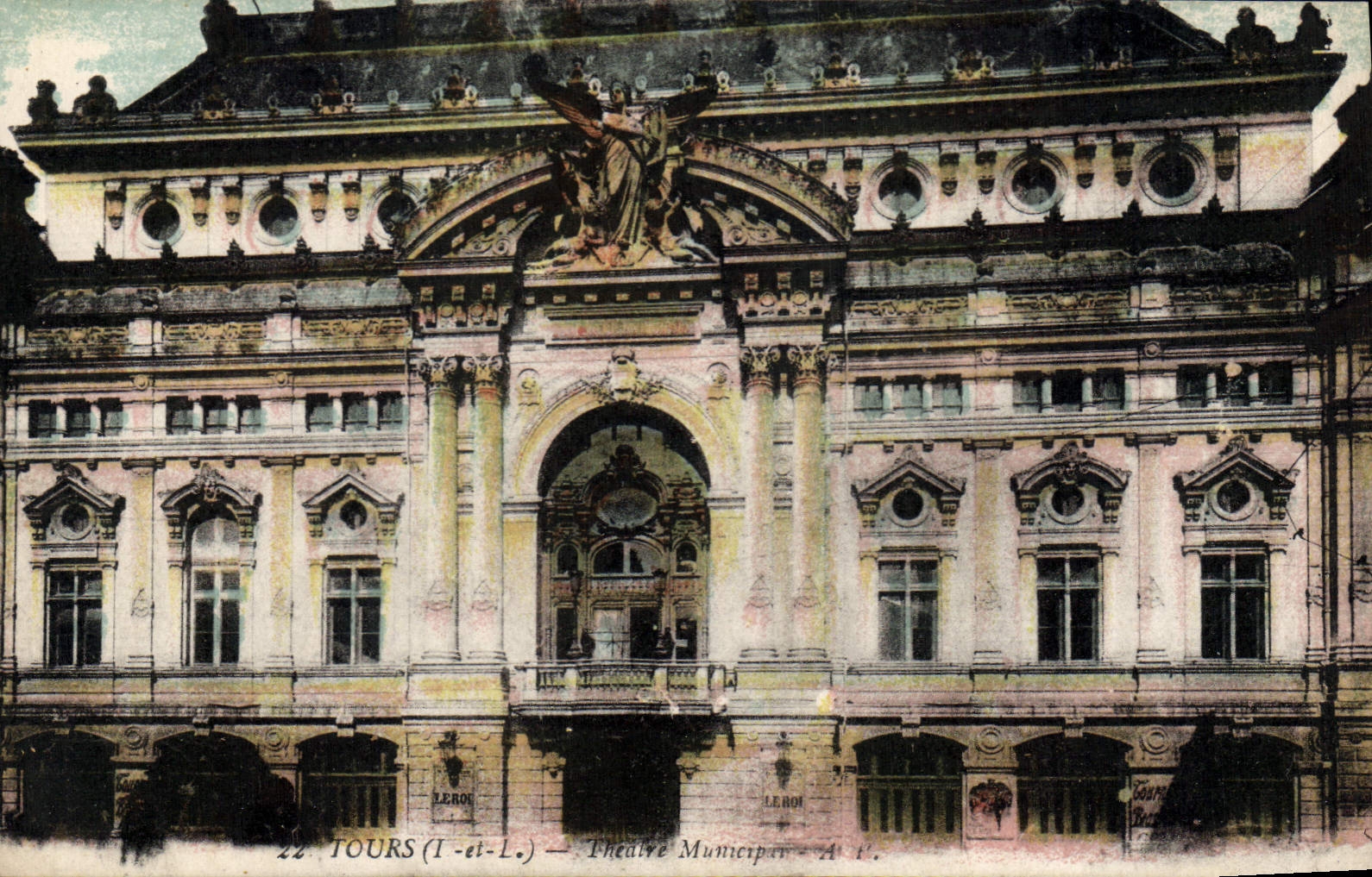 CPA Tours I et L Theatre Municipal 