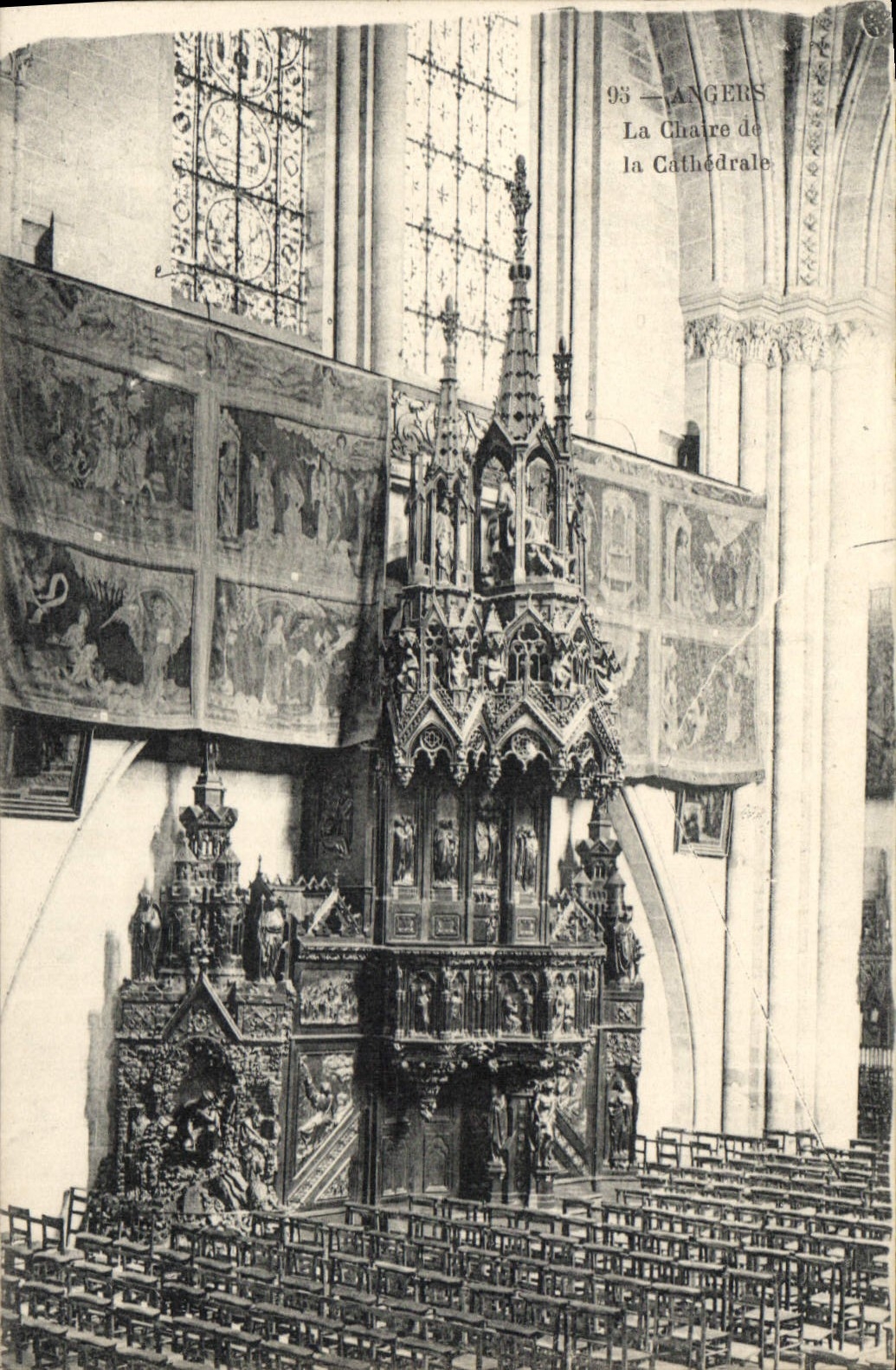 CPA Angers La Cathedrale 
