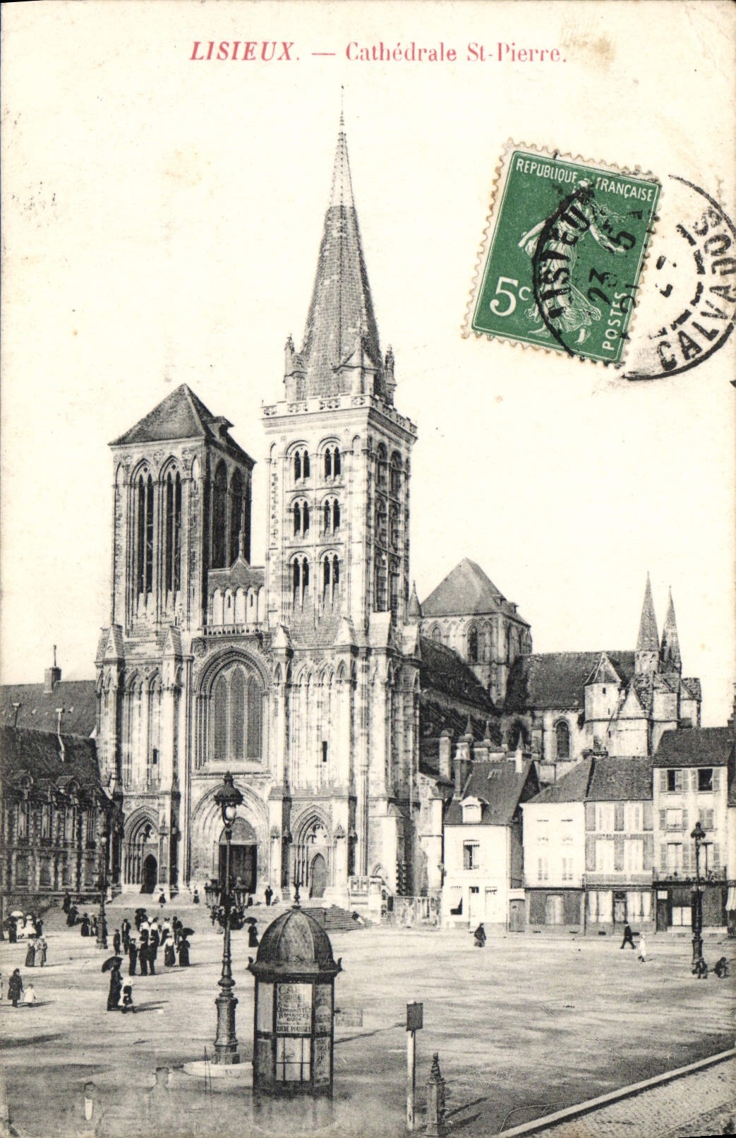 CPA Lisieux Cathedrale St Pierre 