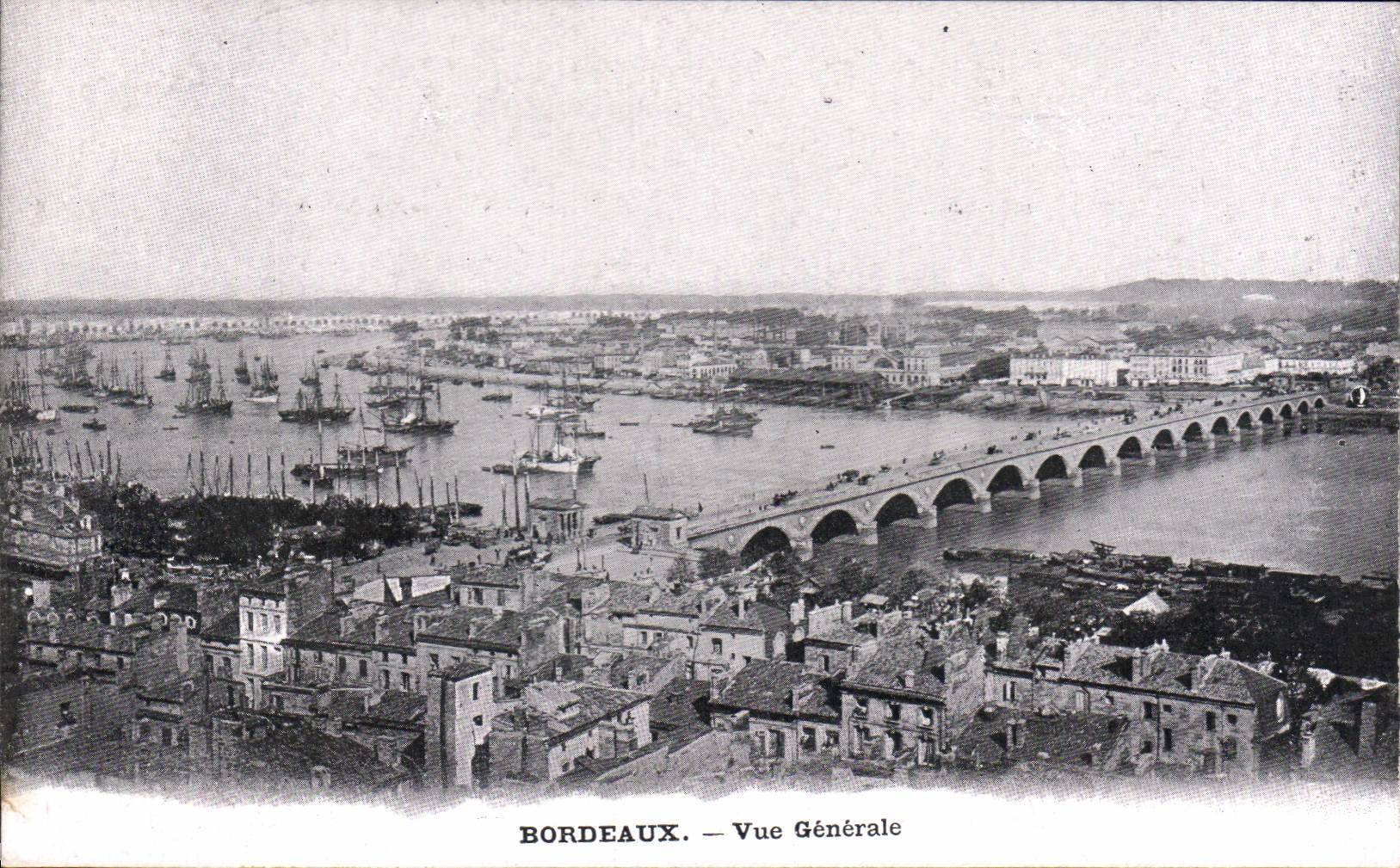 CPA Bordeaux Vue Generale 