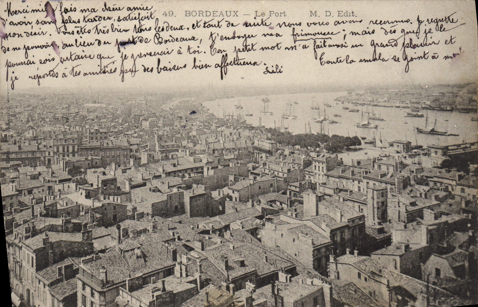 CPA Bordeaux Le Port 