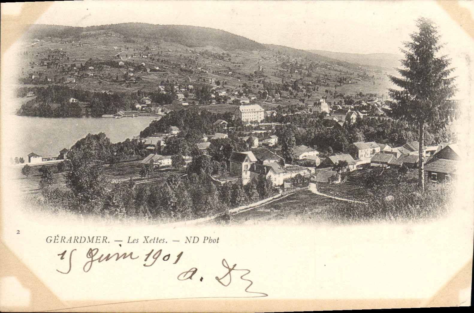 CPA Gerardmer Les Xettes 