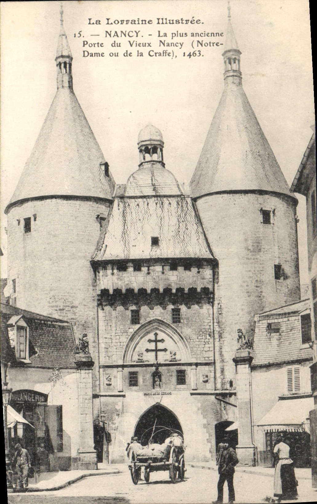 CPA Nancy La plus ancienne Porte du Vieux Nancy 