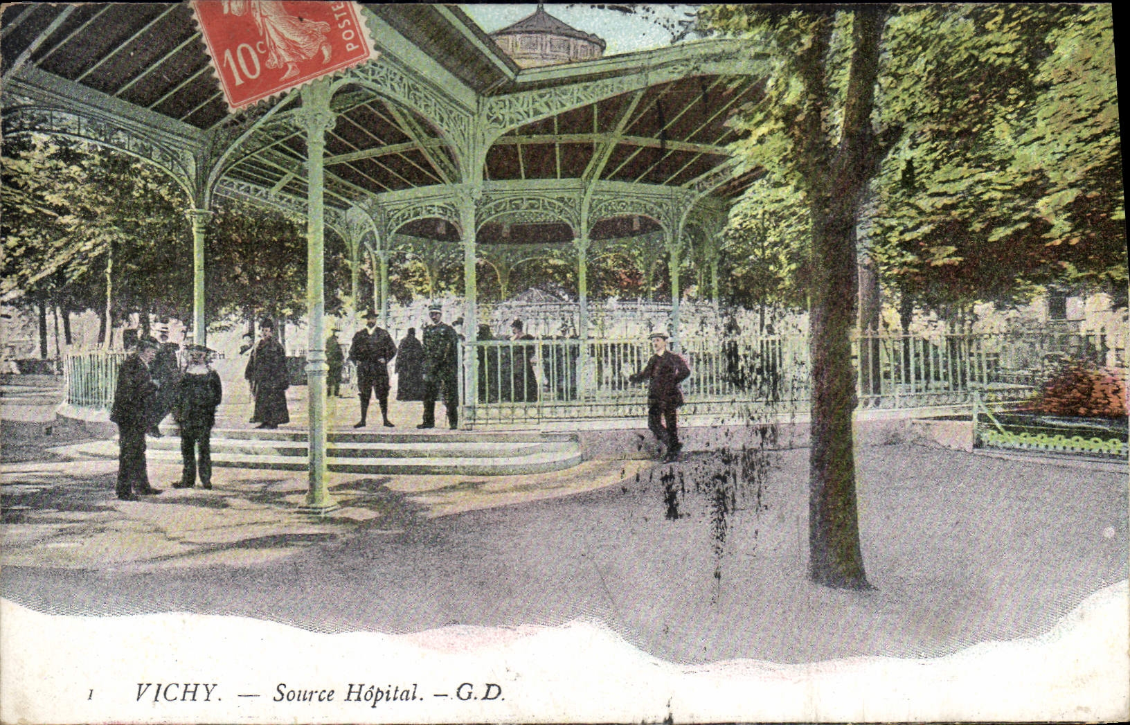 CPA Vichy Source Hopital 