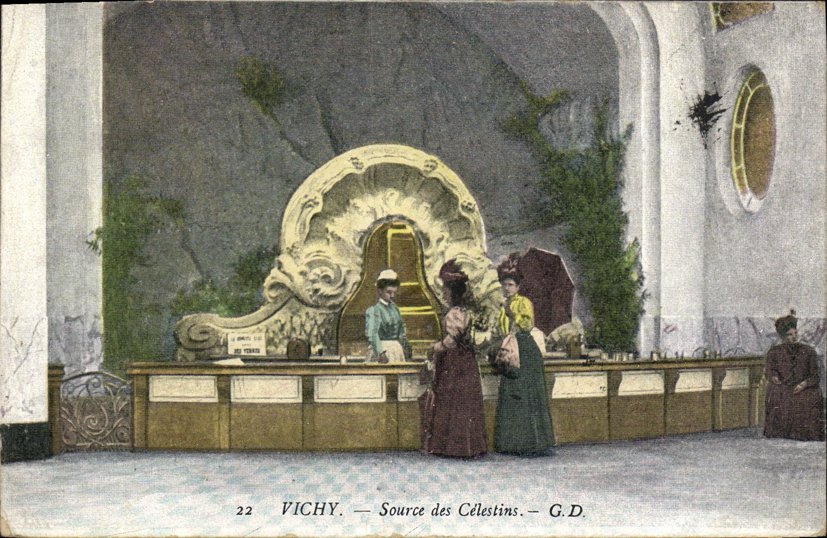 CPA Vichy Source des Celestins 