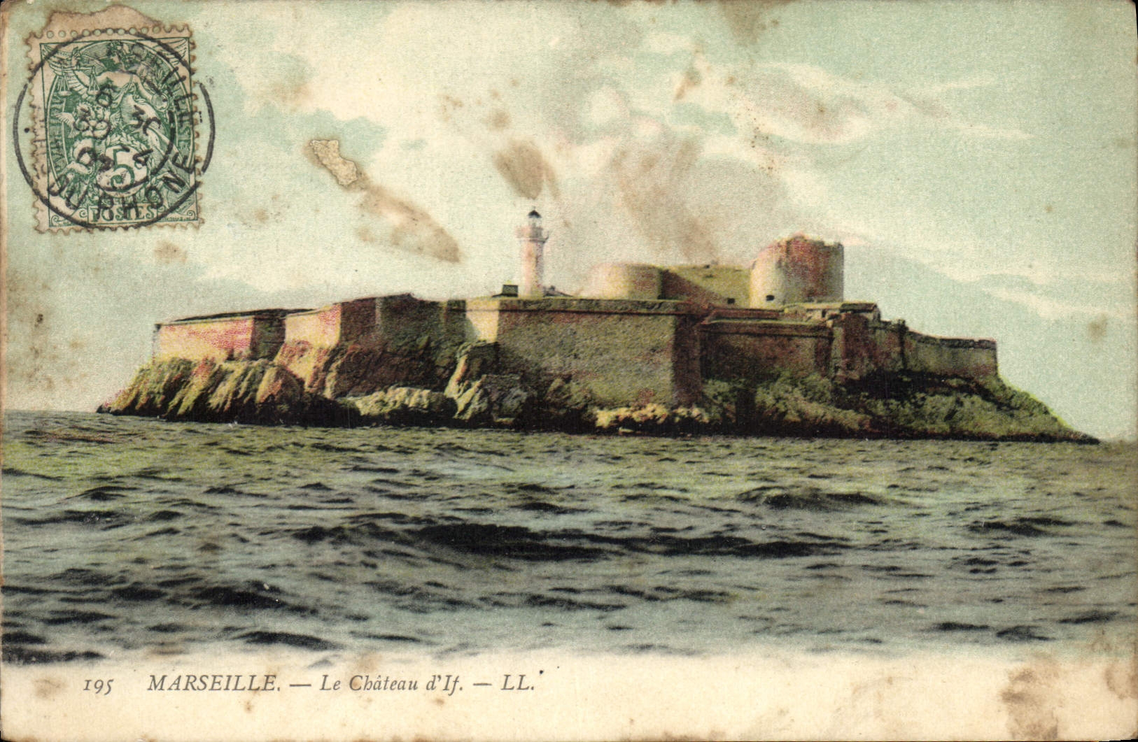 CPA Marseille Le Chateau d'If 