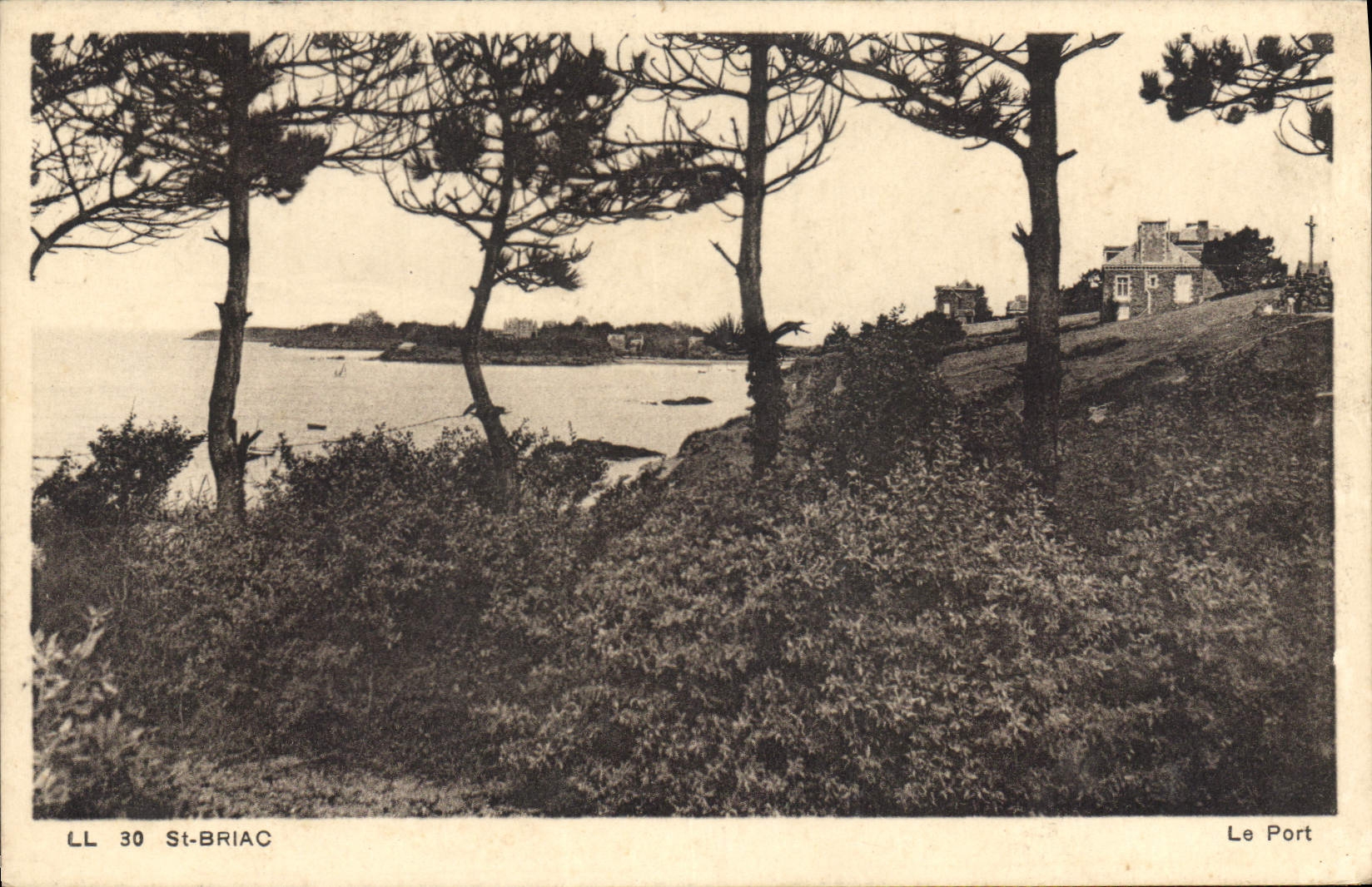CPA St Briac Le Pont 