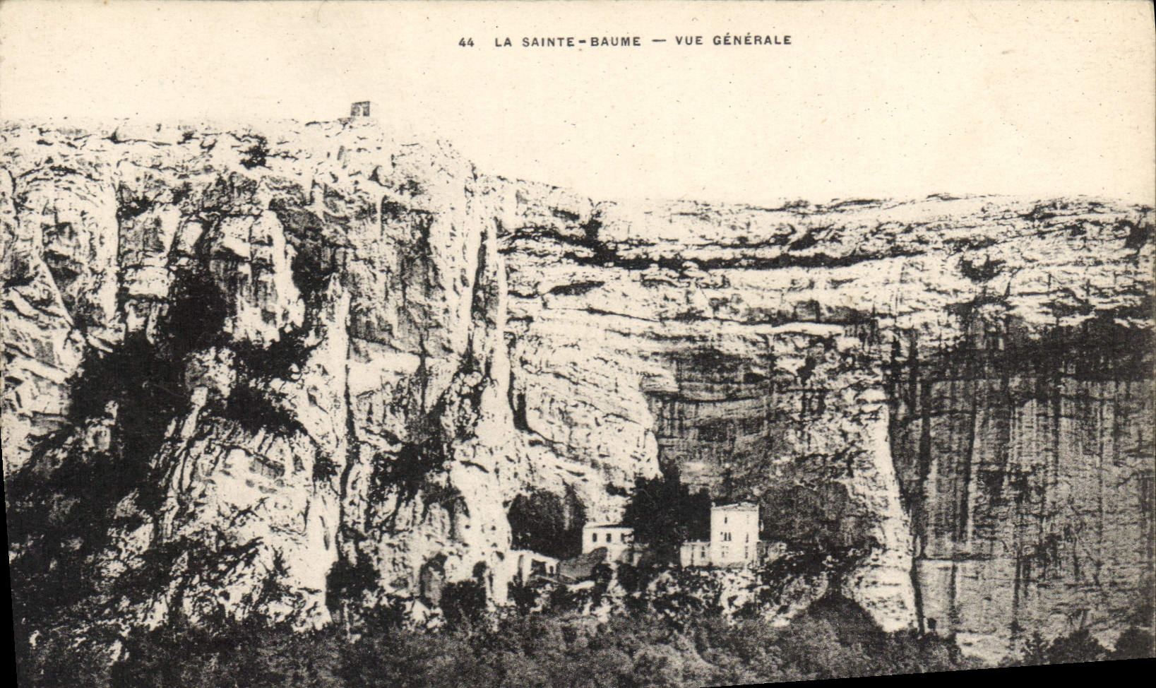 CPA La Saint Baume Vue Generale 