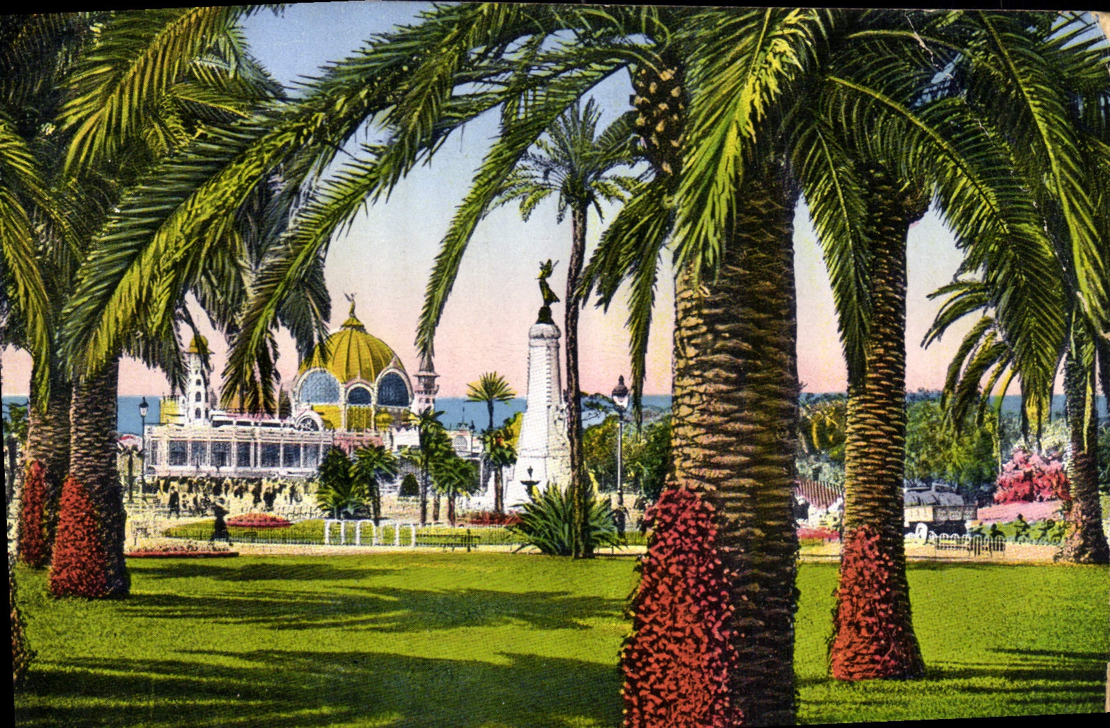 CPA Nice Jardin Albert 