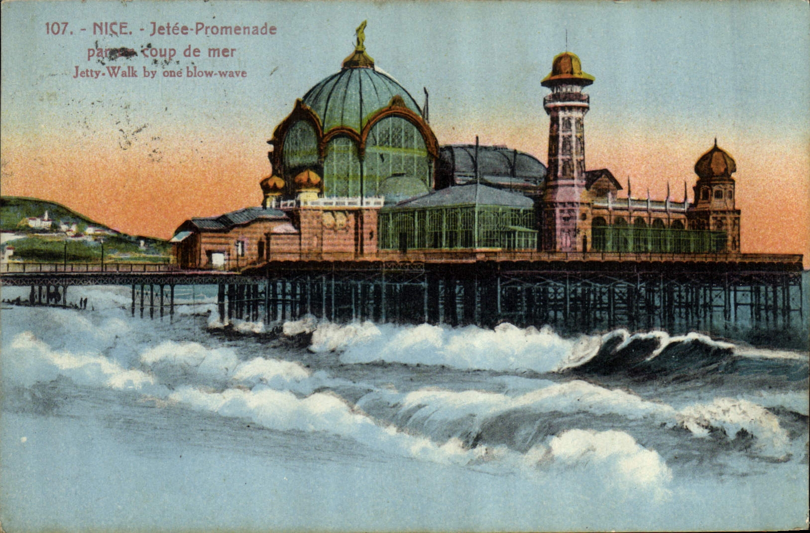 CPA Nice Jetee Promenade 