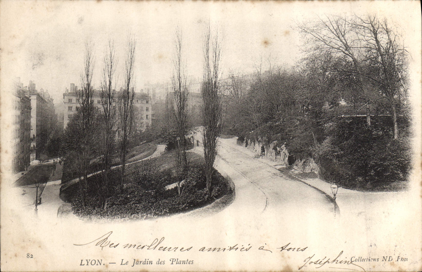 CPA Lyon Le Jardin des Plantes 