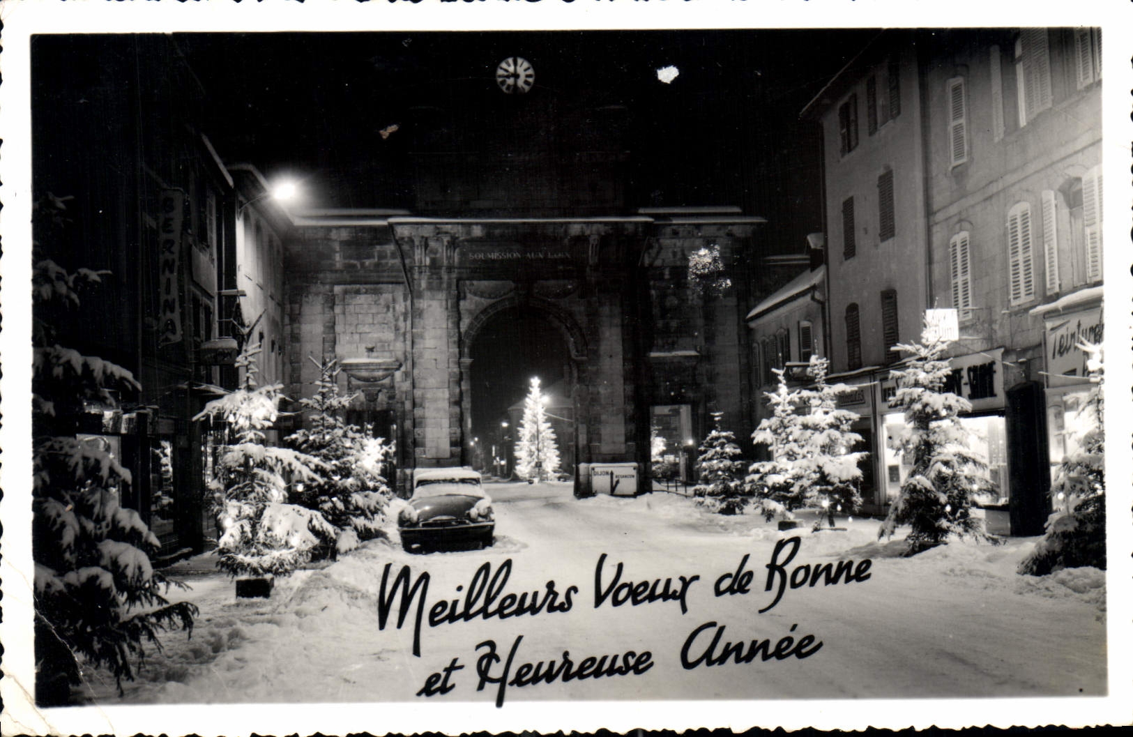 CPA Meilleurs Voeux de Bonne et Heureuse Annee 