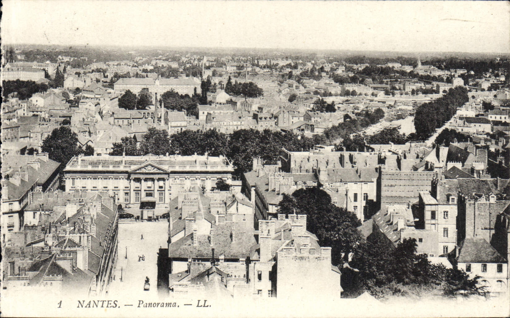 CPA Nantes Panorama 