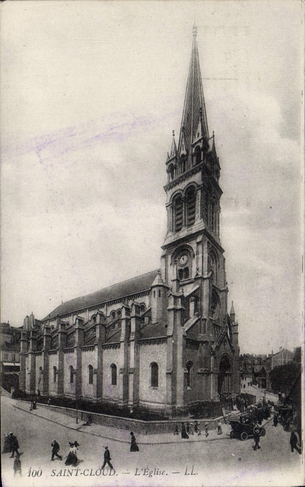 CPA Saint Cloud L'Eglise 