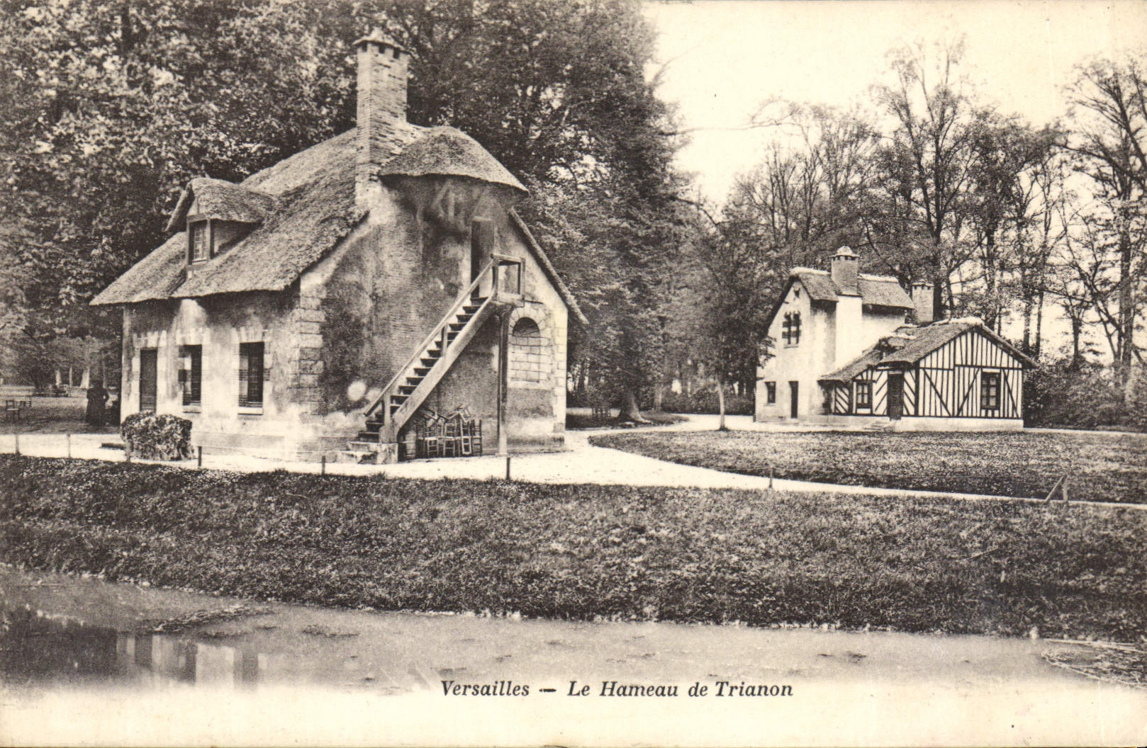 CPA Versailles Le Hameau de Trianon 