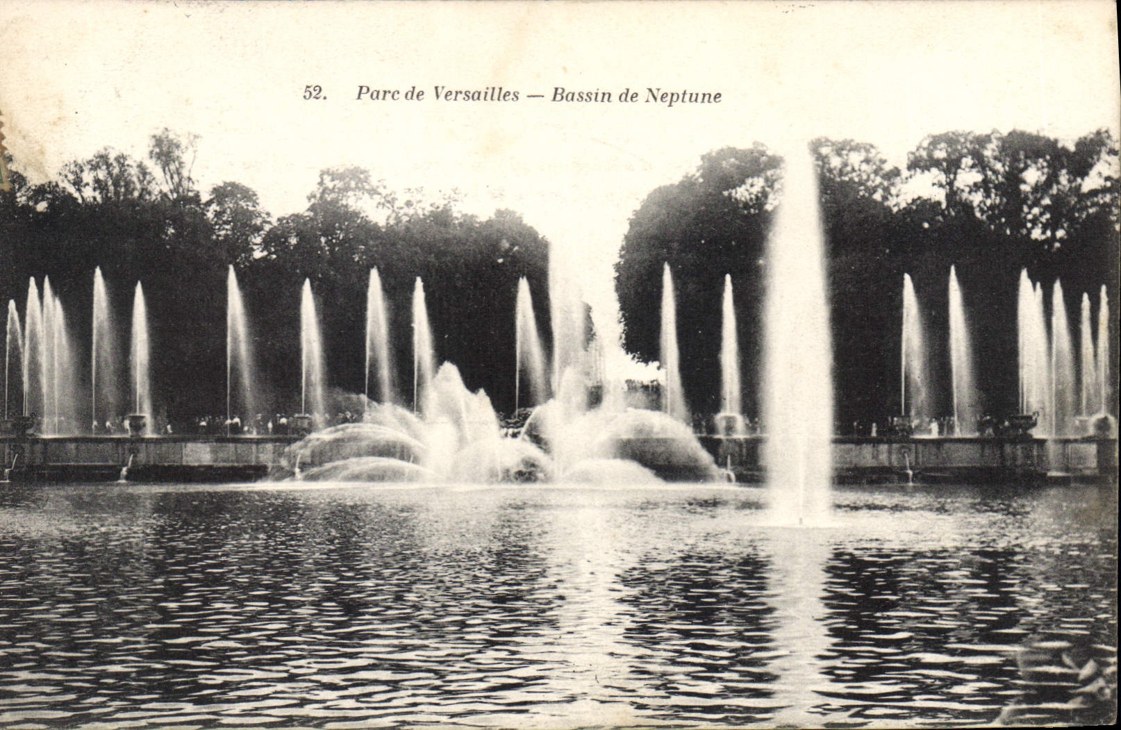 CPA Parc de Versailles Bassin de Neptune 