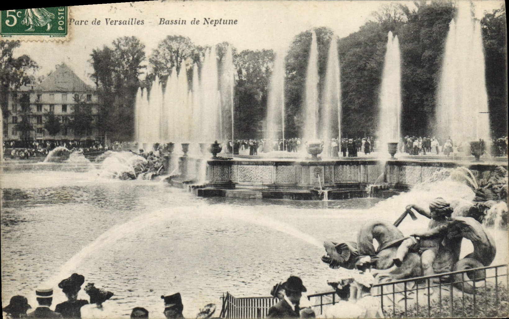 CPA Parc de Versailles Bassin de Neptune 