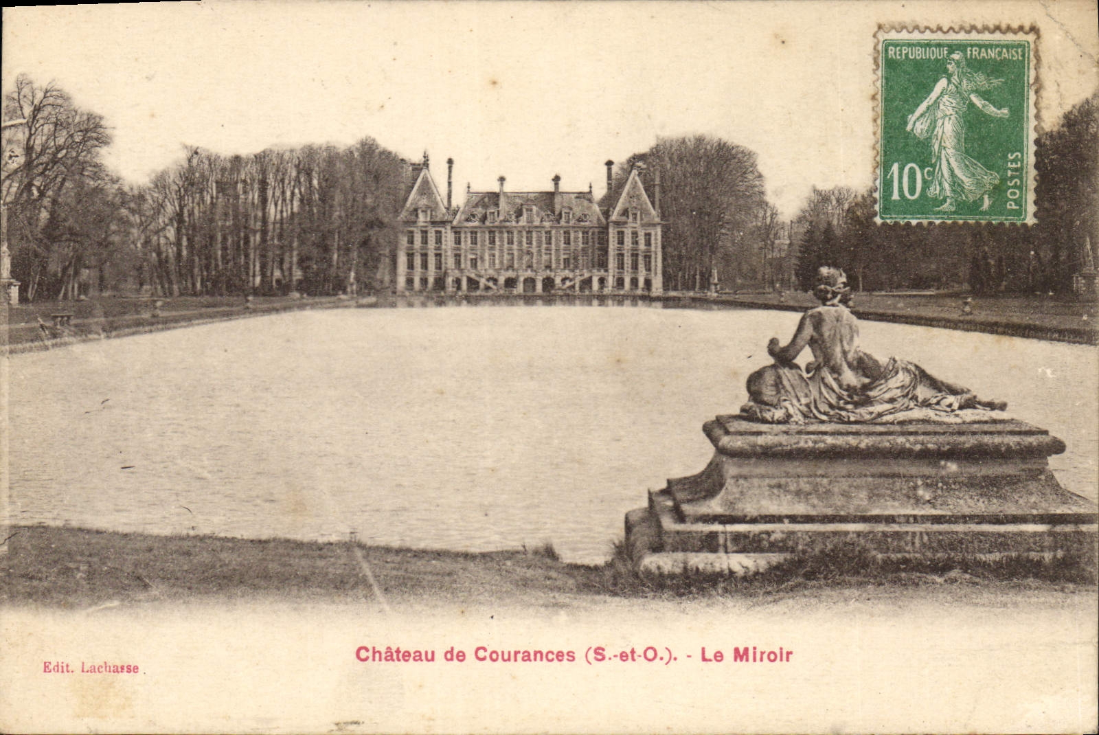 CPA Chateau de Courances S et O 