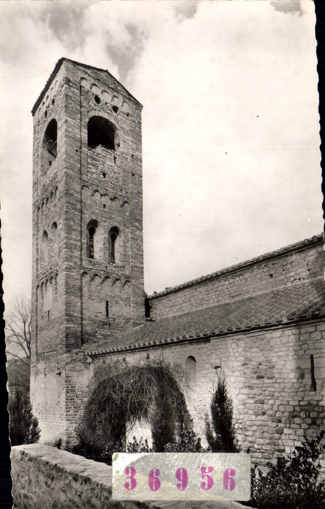 CPA Corneilla de Conflent Le clocher 