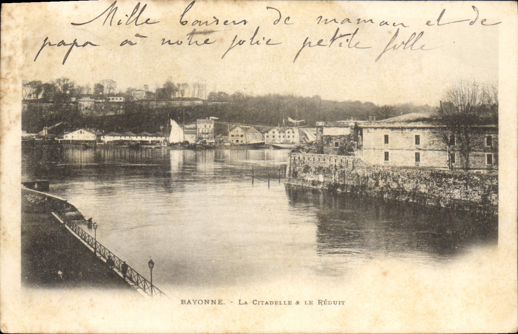 CPA Bayonne La Citadelle le Reduit