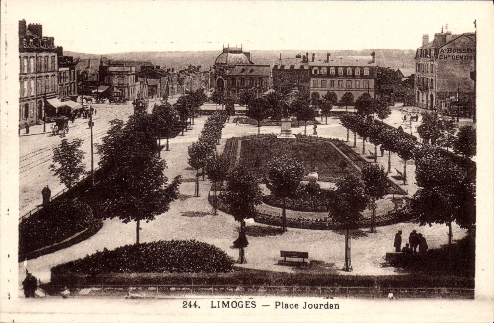 CPA Limoges Place Jourdan 