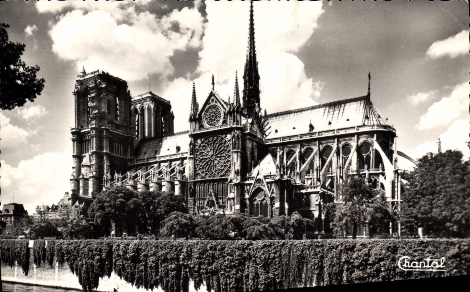 CPA Paris Notre Dame et Rosace Sud 