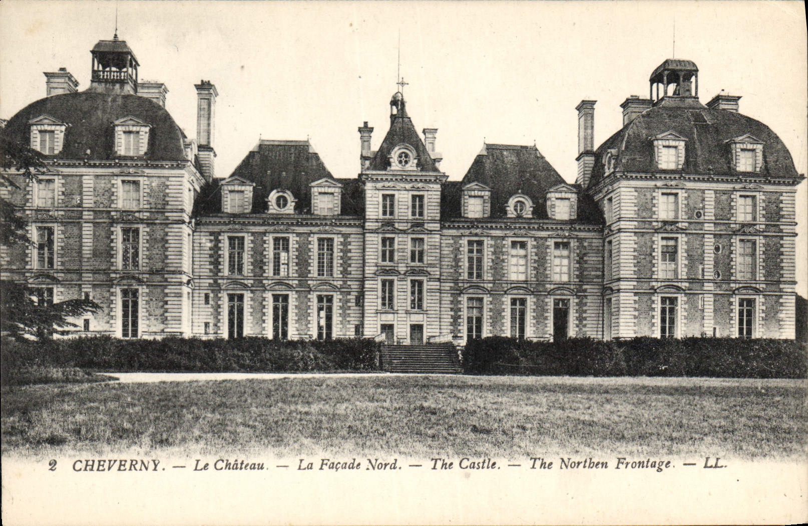 CPA Cheverny Le Chateau La Facade Nord 