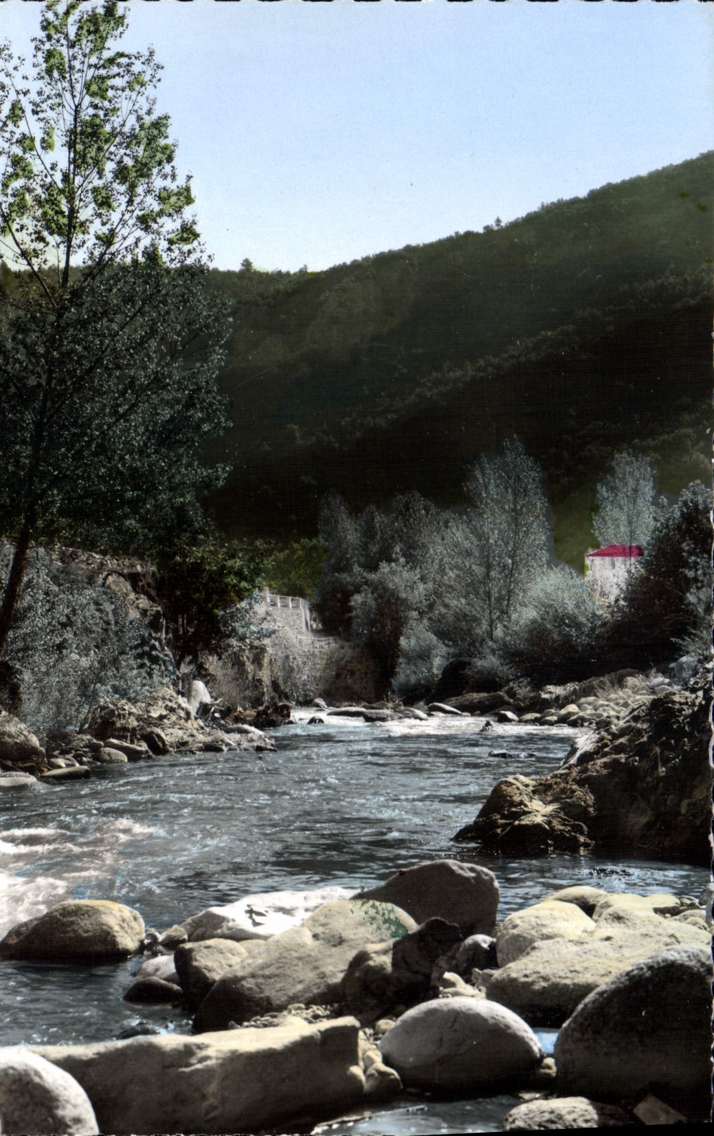 CPA Amelie les Bains PO Perle des Pyrenees Jeux de lumiere sur le Tech 