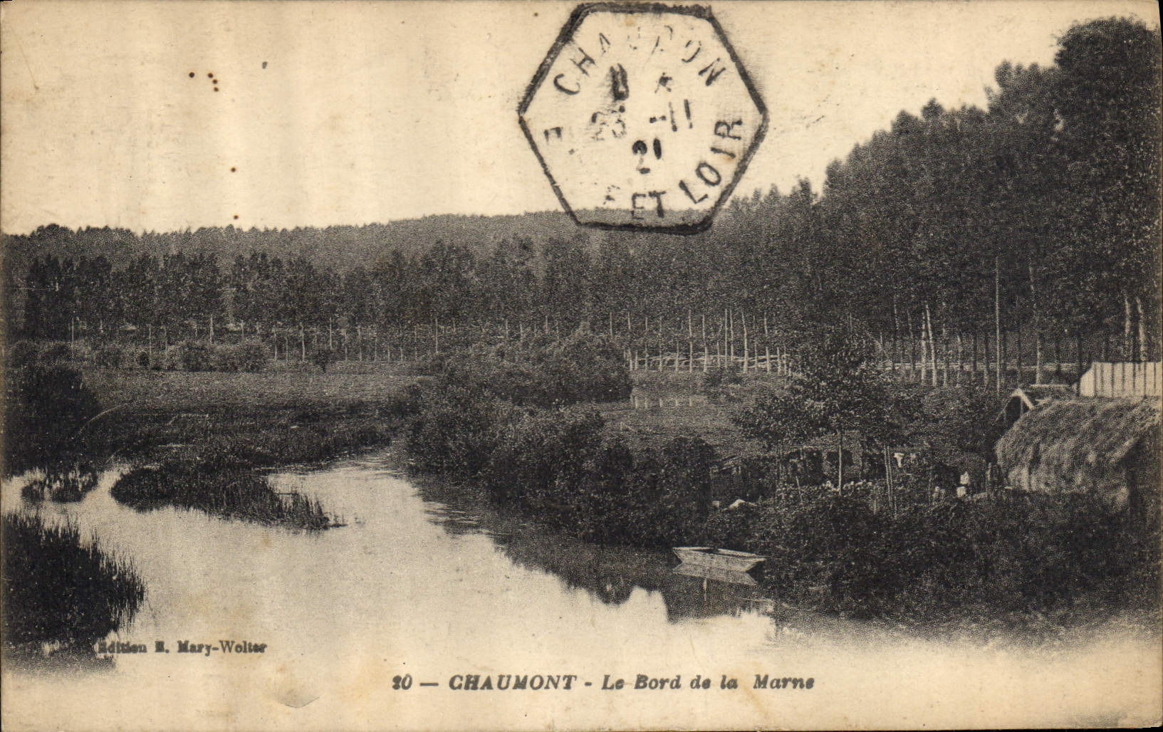 CPA Chaumont Le Bord de la Marne 