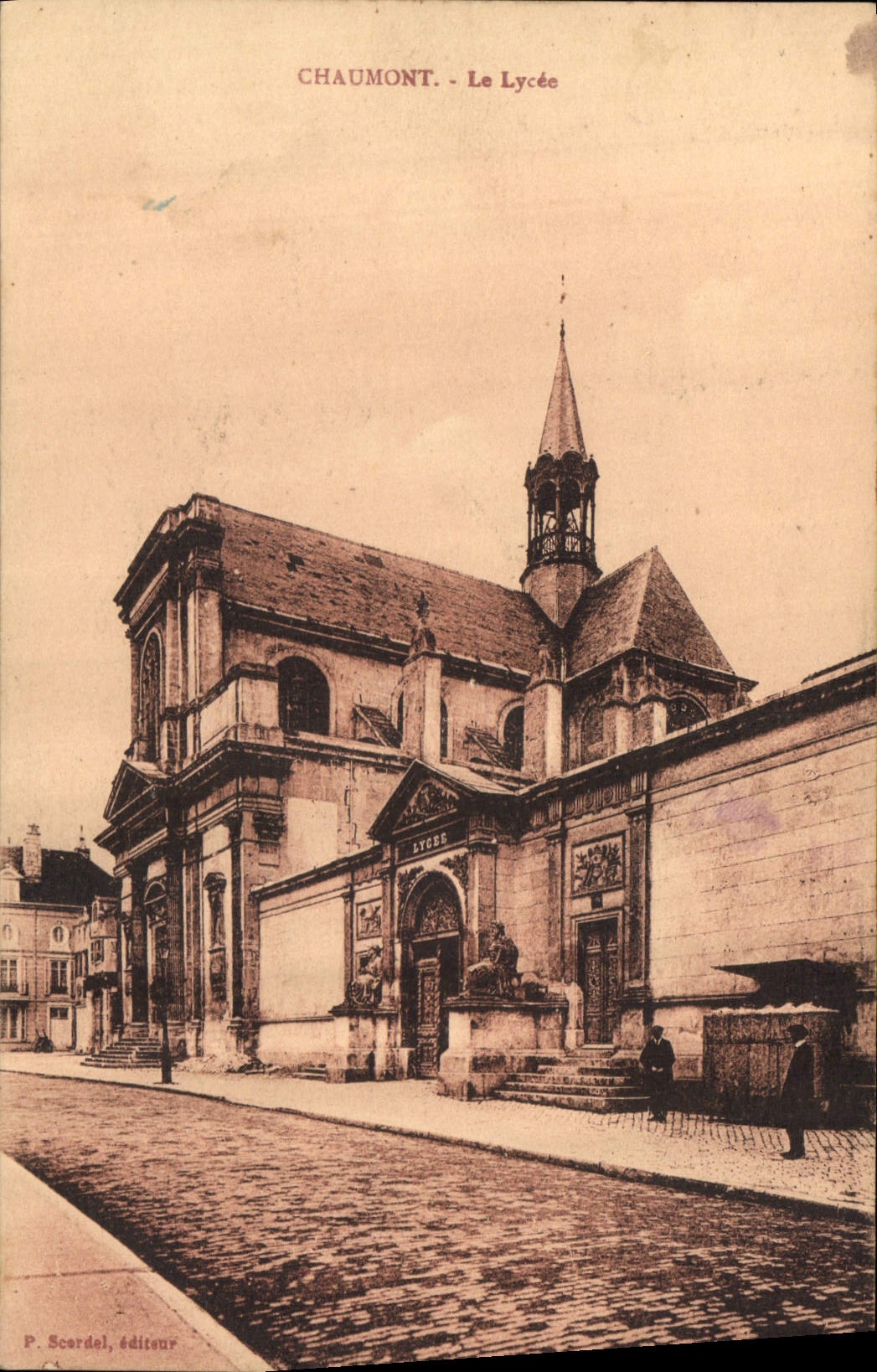 CPA Chaumont Le Lycee 