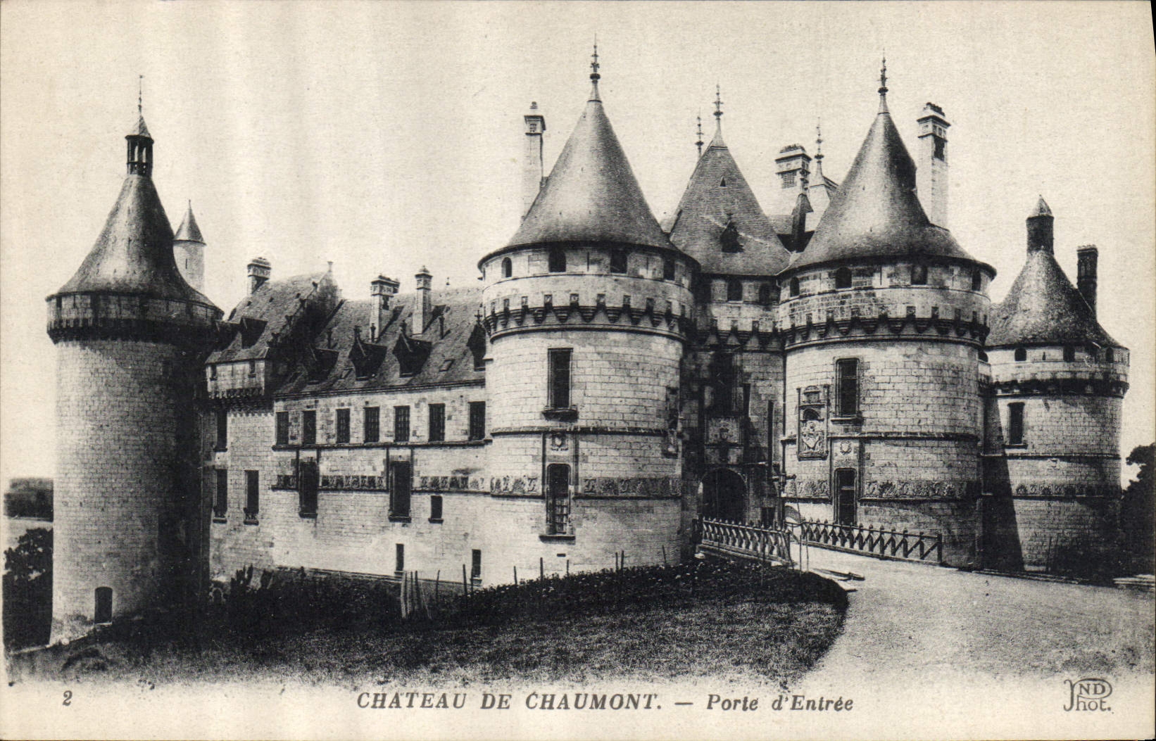 CPA Chateau de Chaumont Porte d'Entree 