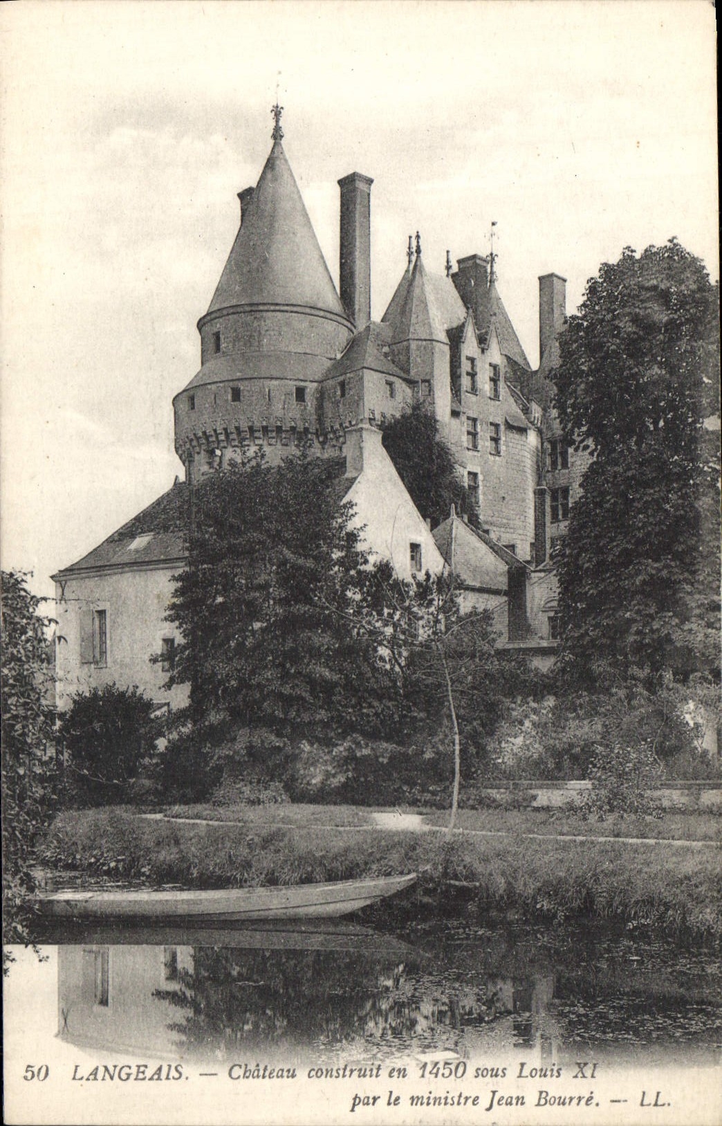 CPA Langeais Chateau construit en 1450 sous Louis XI par le ministere Jean Bourre 