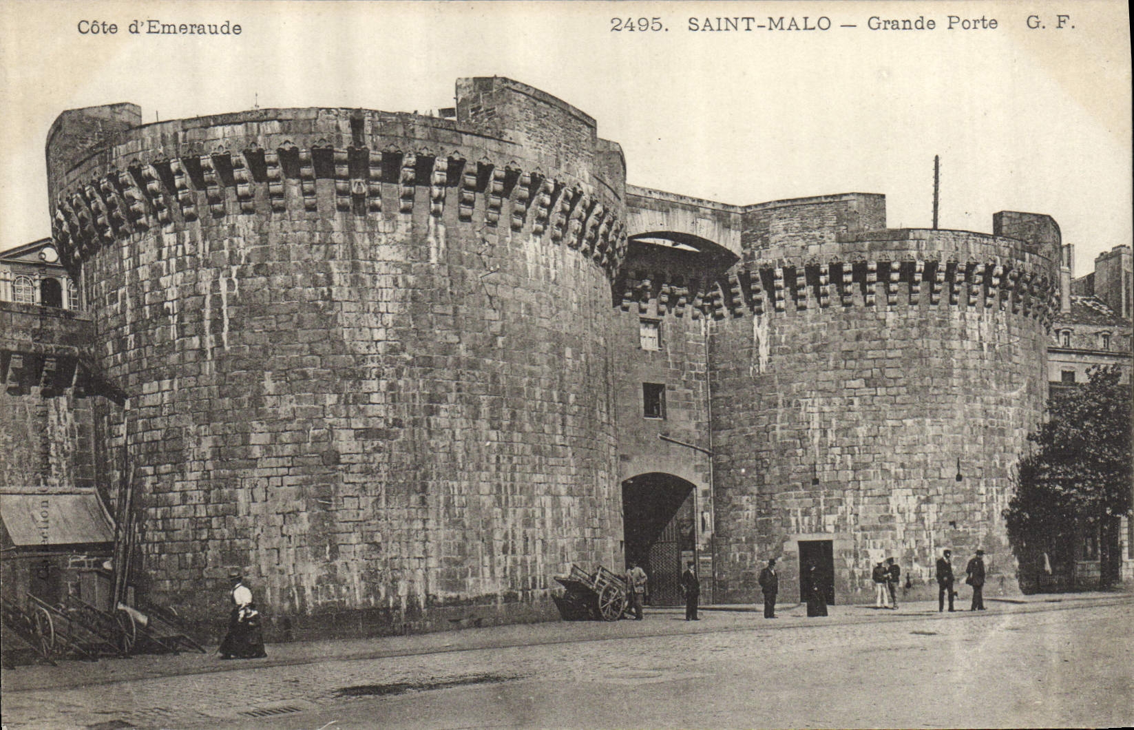 CPA Saint Malo Grande Porte 