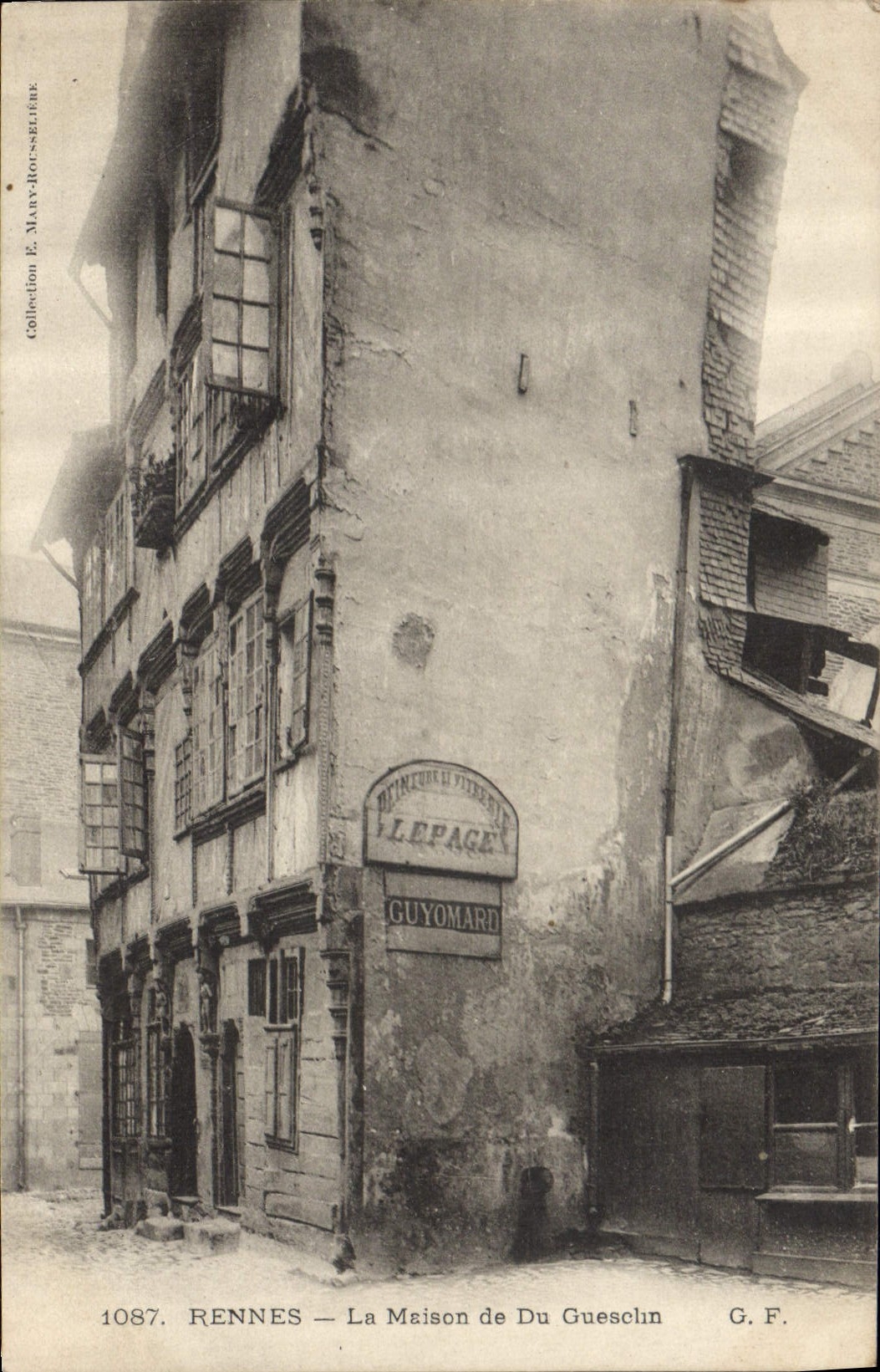 CPA Rennes La Maison de Du Gueselin 